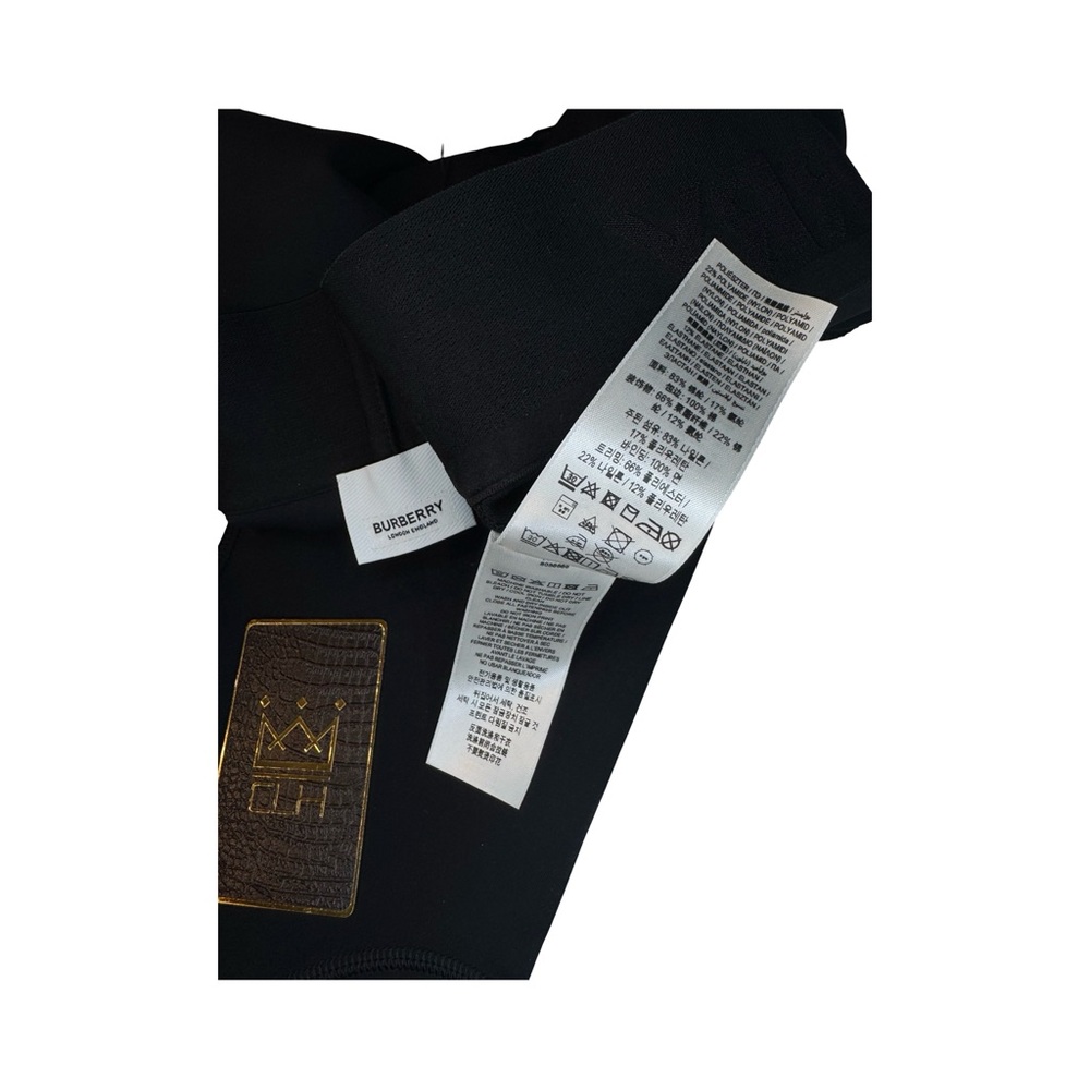 Burberry Black Logo-Trim Jumpsuit & Legging Set - Picture 15 of 15